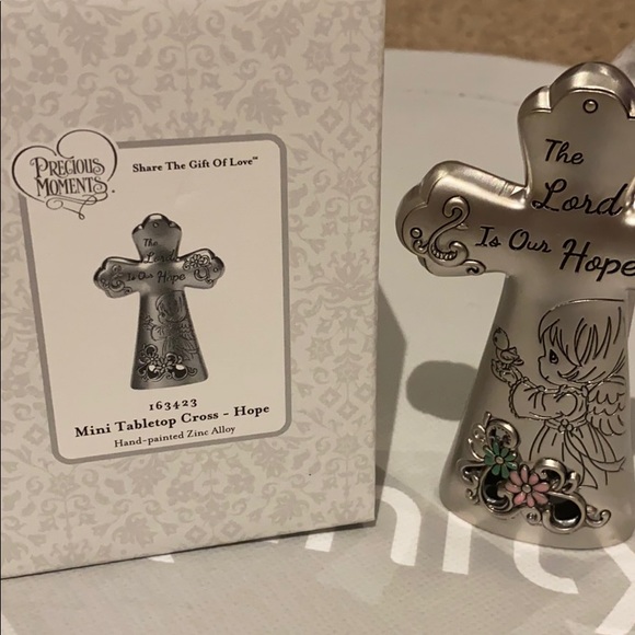 Precious Moments Tabletop Cross - Hope - Picture 3 of 5